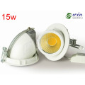 Diodo emissor de luz Rotatable Downlight no brilho alto 130lm / W de 10W 15W 26W